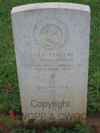 Dar Es Salaam War Cemetery - Thompson, G